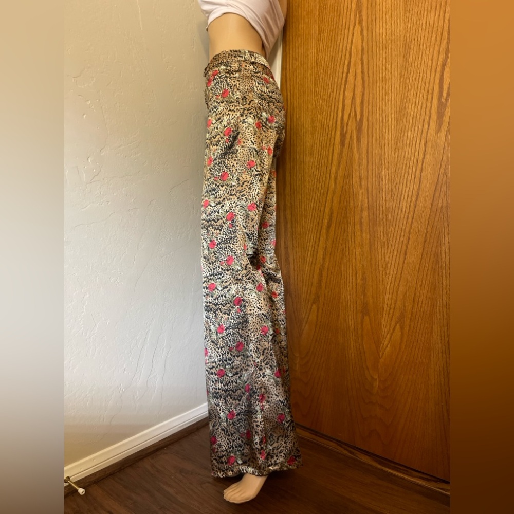 Bebe satin flare pants - Picture 3 of 5